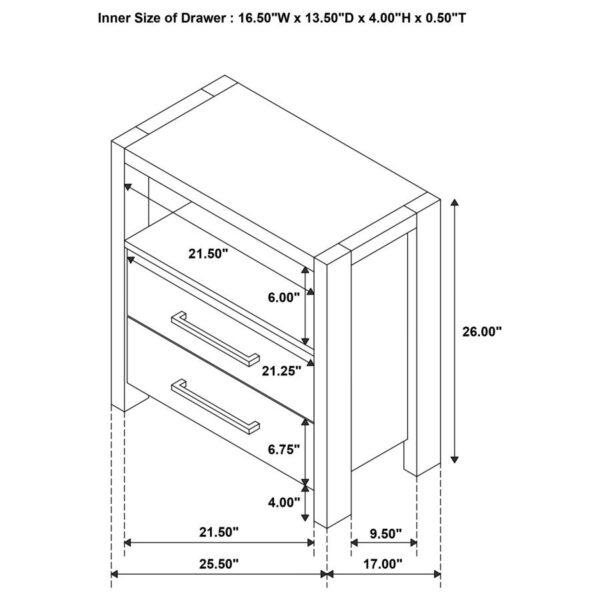 Adderley 4-piece Queen Bedroom Set Warm Brown
