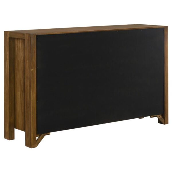 Adderley 5-piece Queen Bedroom Set Warm Brown