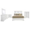 McKinney 5-piece Eastern King Bedroom Set Vintage White
