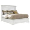 McKinney Eastern King LED Light Panel Bed Vintage White