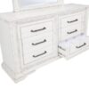 McKinney 4-piece Queen Bedroom Set Vintage White