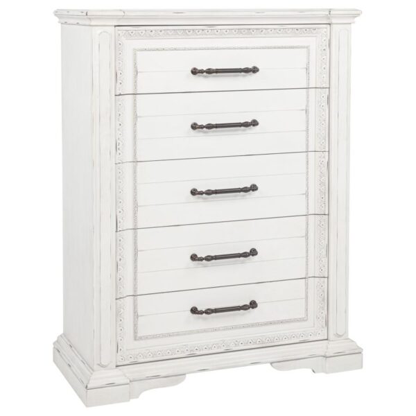 McKinney 5-piece Queen Bedroom Set Vintage White