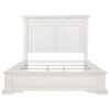 McKinney Queen LED Light Panel Bed Vintage White
