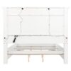 McKinney Queen LED Light Panel Bed Vintage White