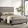 Watson Wood Full Panel Bed Light Taupe