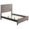 Watson Wood Full Panel Bed Light Taupe