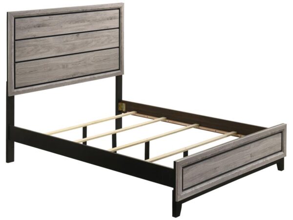 Watson Wood Full Panel Bed Light Taupe