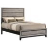 Watson Wood Full Panel Bed Light Taupe