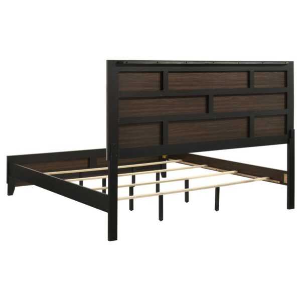 Watson Five-piece Eastern King Bedroom Set Light Taupe