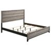 Watson Wood Eastern King Panel Bed Light Taupe