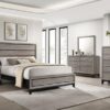 Watson Wood Eastern King Panel Bed Light Taupe