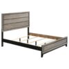 Watson Wood Queen Panel Bed Light Taupe