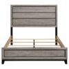 Watson Wood Queen Panel Bed Light Taupe