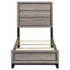Watson Wood Twin Panel Bed Light Taupe