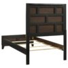 Watson Wood Twin Panel Bed Light Taupe