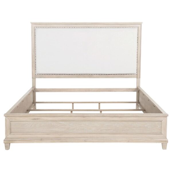 Pembroke 66-inch Eastern King Panel Bed Washed Oak
