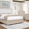 Pembroke 66-inch Queen Panel Bed Washed Oak