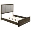 Atlas 4-piece Queen Bedroom Set Dark Oak