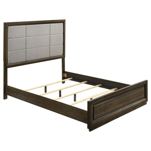 Atlas 4-piece Queen Bedroom Set Dark Oak