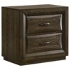 Atlas 4-piece Queen Bedroom Set Dark Oak