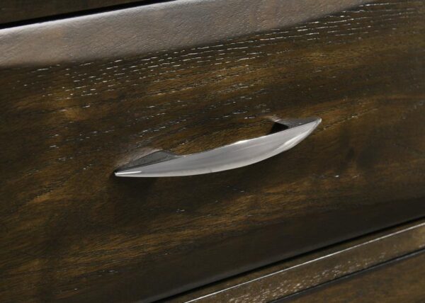 Atlas 4-piece Queen Bedroom Set Dark Oak