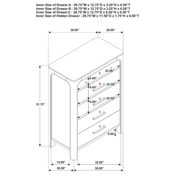 Solano 5-piece Queen Bedroom Set Weathered Mango