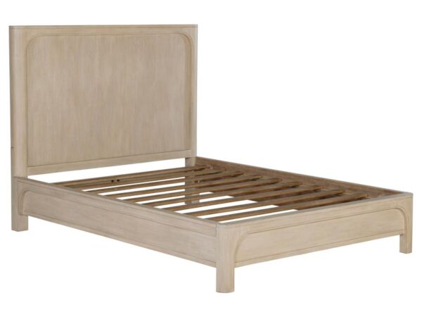 Solano 56-inch Eastern King Panel Bed Weathered Mango