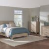 Solano 56-inch Queen Panel Bed Weathered Mango