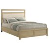 Hendricks Queen Panel Headboard Platform Bed Light Oak