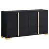 Marceline 4-piece Queen Bedroom Set Black