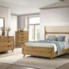 Bennett 5-piece Eastern King Bedroom Set Light Oak