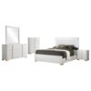 Marceline 5-piece Eastern King Bedroom Set White