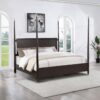 Emberlyn Wood Queen Poster Bed Brown
