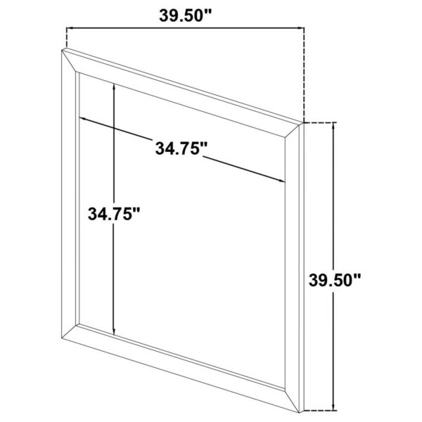 Ines 5-piece Queen Bedroom Set Navy and White High Gloss