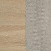 Arielle Eastern King Bookcase Panel Storage Bed Light Oak
