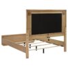 Leanne 4-piece Queen Bedroom Set Light Oak