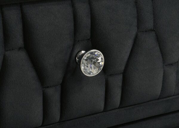 Lorient 4-piece Eastern King Bedroom Set Black