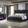 Lorient 4-piece Queen Bedroom Set Black