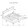 Winslow Wood Eastern King Panel Bed Smokey Walnut