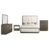 Durango 5-piece Eastern King Bedroom Set Taupe Oak