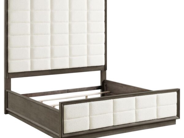 Durango 80-inch Eastern King Panel Bed Taupe Oak
