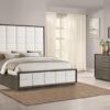 Durango 4-piece Queen Bedroom Set Taupe Oak