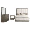 Durango 4-piece Queen Bedroom Set Taupe Oak