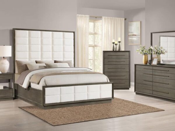 Durango 5-piece Queen Bedroom Set Taupe Oak
