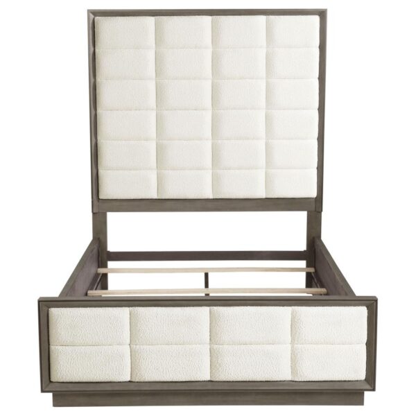 Durango 80-inch Queen Panel Bed Taupe Oak