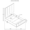 Durango 80-inch Queen Panel Bed Taupe Oak