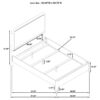 Maderia 4-piece Queen Bedroom Set Walnut