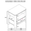 Maderia 4-piece Queen Bedroom Set Walnut
