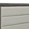 Wright 52-inch Upholstered Eastern King Bed Brown Oak