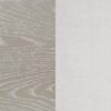 Evangeline Wood Eastern King LED Panel Bed Silver Oak